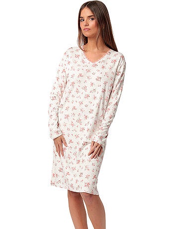 ADMAS CLASSIC Camisola Manga Larga Dots & Flowers para Mujer