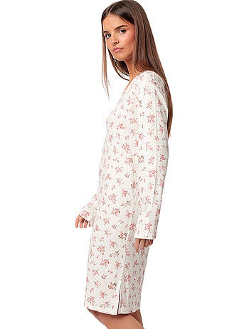 ADMAS CLASSIC Camisola Manga Larga Dots & Flowers para Mujer