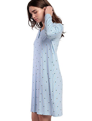 ADMAS CLASSIC Camisola Manga Larga Stripes And Stars para Mujer