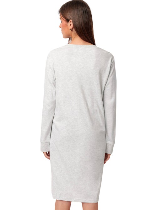 ADMAS CLASSIC Camisola Manga Larga Tapeta Classic Interlock para Mujer - Kiabi ADMAS CLASSIC Camisola Manga Larga Tapeta Classic Interlock para Mujer - Kiabi
