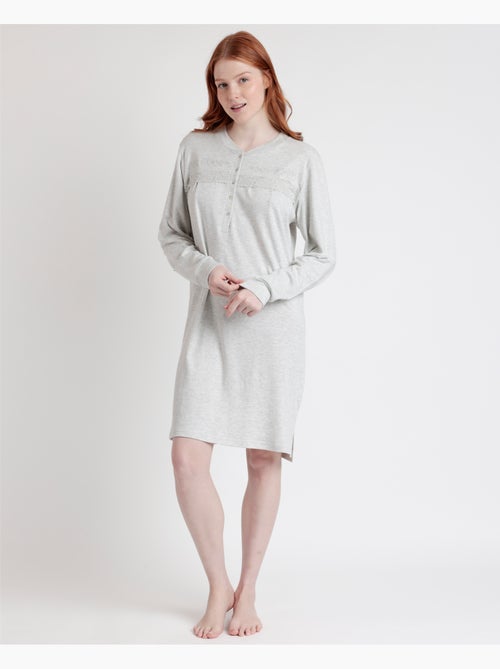 ADMAS CLASSIC Camisola Manga Larga Winter Classic para Mujer - Kiabi ADMAS CLASSIC Camisola Manga Larga Winter Classic para Mujer - Kiabi