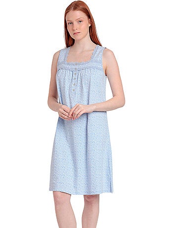 ADMAS CLASSIC Camisola Sin Mangas Classic Blue Flowers para Mujer