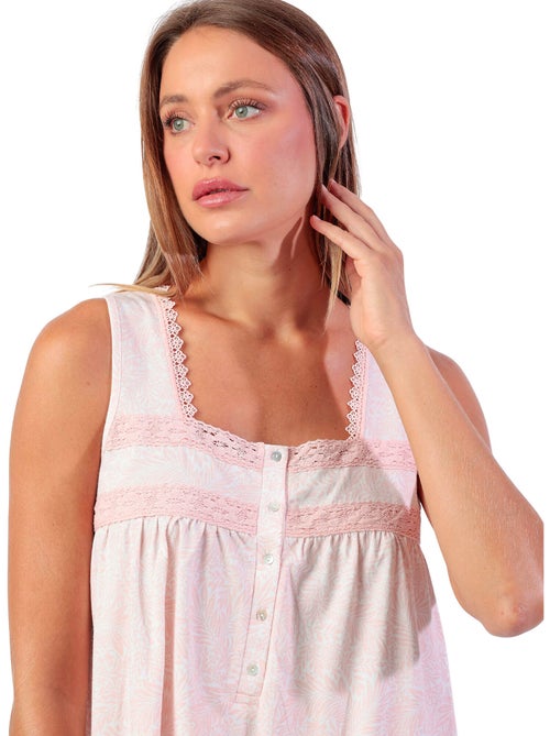 ADMAS CLASSIC Camisola Sin mangas Light Classic para Mujer - Kiabi ADMAS CLASSIC Camisola Sin mangas Light Classic para Mujer - Kiabi