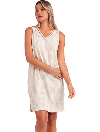 ADMAS CLASSIC Camisola Sin Mangas Organic Dots para Mujer