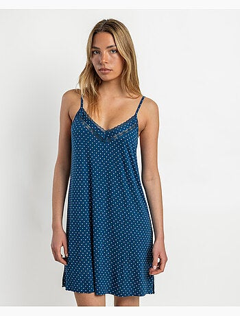ADMAS CLASSIC Camisola Tirantes Dots Lace para Mujer