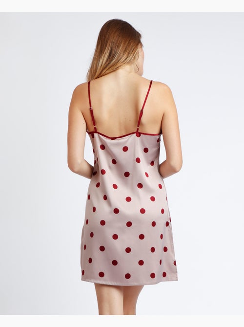 ADMAS CLASSIC Camisola Tirantes Elegant Dots para Mujer - Kiabi ADMAS CLASSIC Camisola Tirantes Elegant Dots para Mujer - Kiabi