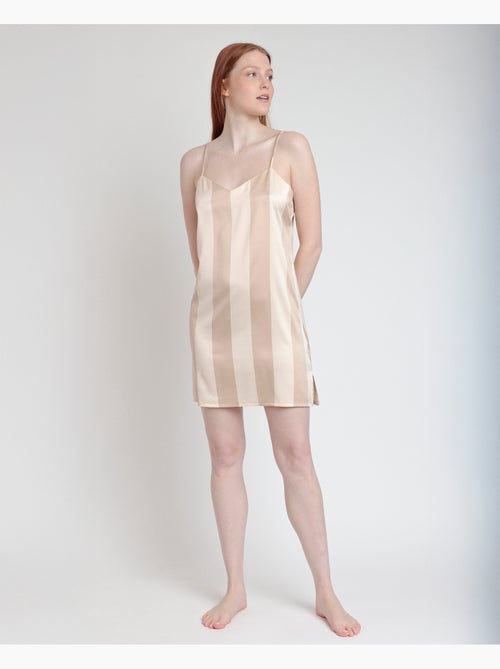 ADMAS CLASSIC Camisola Tirantes Luxe Stripes para Mujer - Kiabi ADMAS CLASSIC Camisola Tirantes Luxe Stripes para Mujer - Kiabi