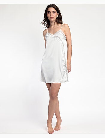 ADMAS CLASSIC Camisola Tirantes Satin And Guipur para Mujer