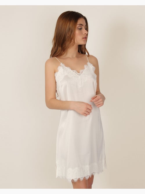 ADMAS CLASSIC Camisola Tirantes Soft Novia para Mujer - Kiabi ADMAS CLASSIC Camisola Tirantes Soft Novia para Mujer - Kiabi