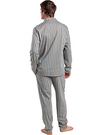ADMAS CLASSIC Pijama Abierto Manga Larga Caribou para Hombre