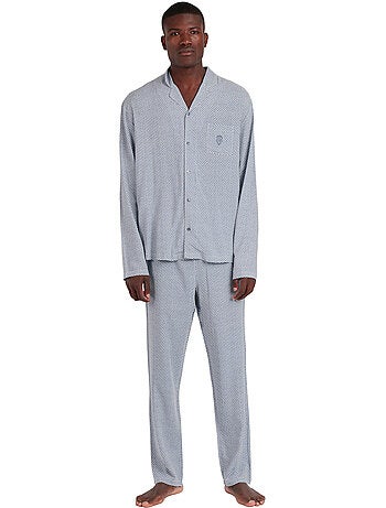 ADMAS CLASSIC Pijama Abierto Manga Larga Classic Spiga para Hombre