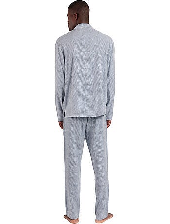 ADMAS CLASSIC Pijama Abierto Manga Larga Classic Spiga para Hombre