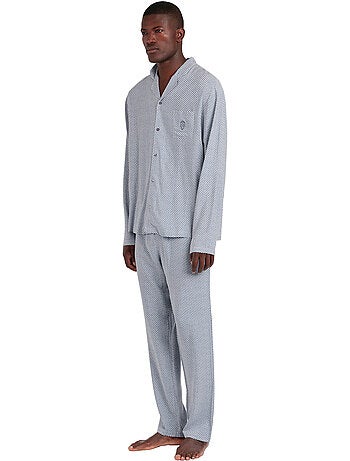ADMAS CLASSIC Pijama Abierto Manga Larga Classic Spiga para Hombre