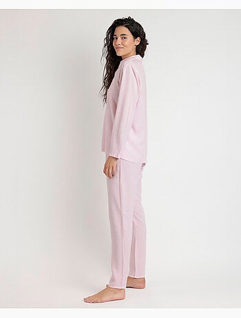 ADMAS CLASSIC Pijama Abierto Manga Larga Classic Spiga para Mujer