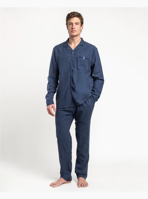 ADMAS CLASSIC Pijama Abierto Manga Larga Denim para Hombre - Kiabi