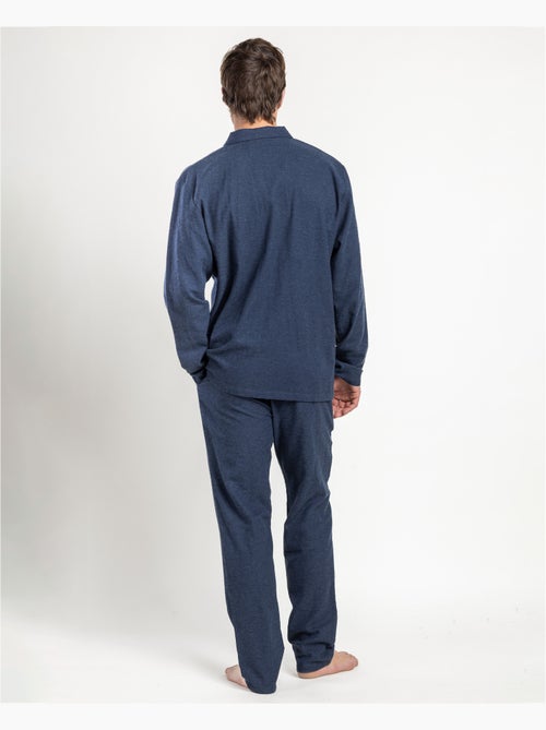 ADMAS CLASSIC Pijama Abierto Manga Larga Denim para Hombre - Kiabi