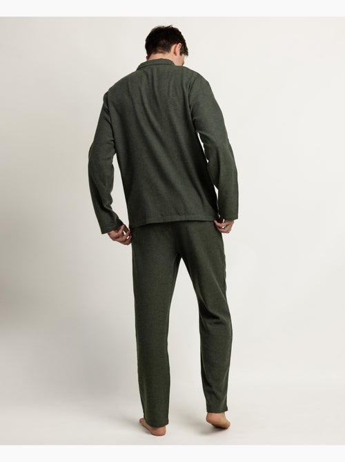 ADMAS CLASSIC Pijama Abierto Manga Larga Denim para Hombre - Kiabi