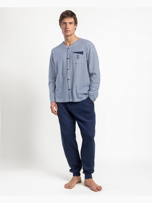 ADMAS CLASSIC Pijama Abierto Manga Larga Frostline para Hombre - Kiabi