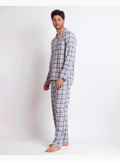ADMAS CLASSIC Pijama Abierto Manga Larga Garnet Style para Hombre - Kiabi ADMAS CLASSIC Pijama Abierto Manga Larga Garnet Style para Hombre - Kiabi