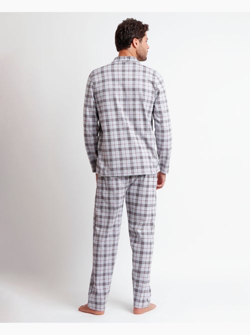 ADMAS CLASSIC Pijama Abierto Manga Larga Garnet Style para Hombre - Kiabi ADMAS CLASSIC Pijama Abierto Manga Larga Garnet Style para Hombre - Kiabi