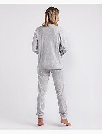 ADMAS CLASSIC Pijama Abierto Manga Larga Winter Classic para Mujer