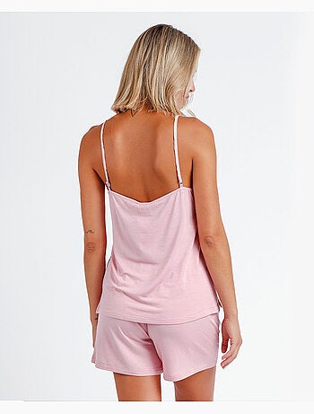 ADMAS CLASSIC Pijama de Tirantes Satin Bands para Mujer