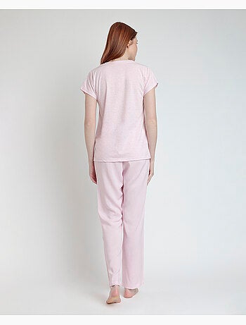 ADMAS CLASSIC Pijama Manga Corta Classic Spiga para Mujer
