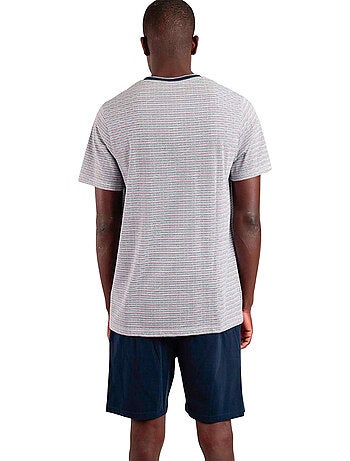 ADMAS CLASSIC Pijama Manga Corta Espiga para Hombre