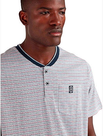 ADMAS CLASSIC Pijama Manga Corta Espiga para Hombre
