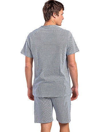 ADMAS CLASSIC Pijama Manga Corta Society para Hombre