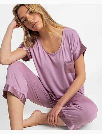 ADMAS CLASSIC Pijama Manga Corta Soft Dreams para Mujer