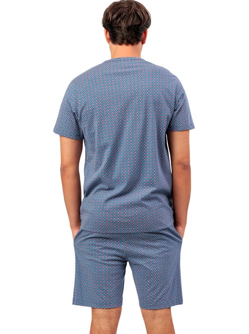 ADMAS CLASSIC Pijama Manga Corta Sterling para Hombre - Kiabi ADMAS CLASSIC Pijama Manga Corta Sterling para Hombre - Kiabi