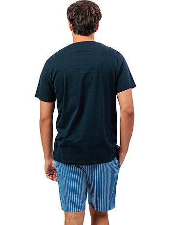 ADMAS CLASSIC Pijama Manga Corta Tapeta Classic Stripe para Hombre