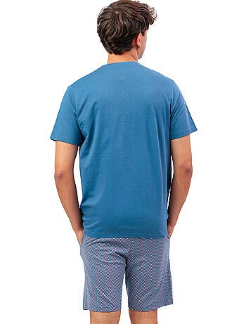 ADMAS CLASSIC Pijama Manga Corta Tapeta Sterling para Hombre