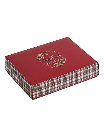 ADMAS CLASSIC Pijama Manga Larga Abierto Classic Christmas para Mujer