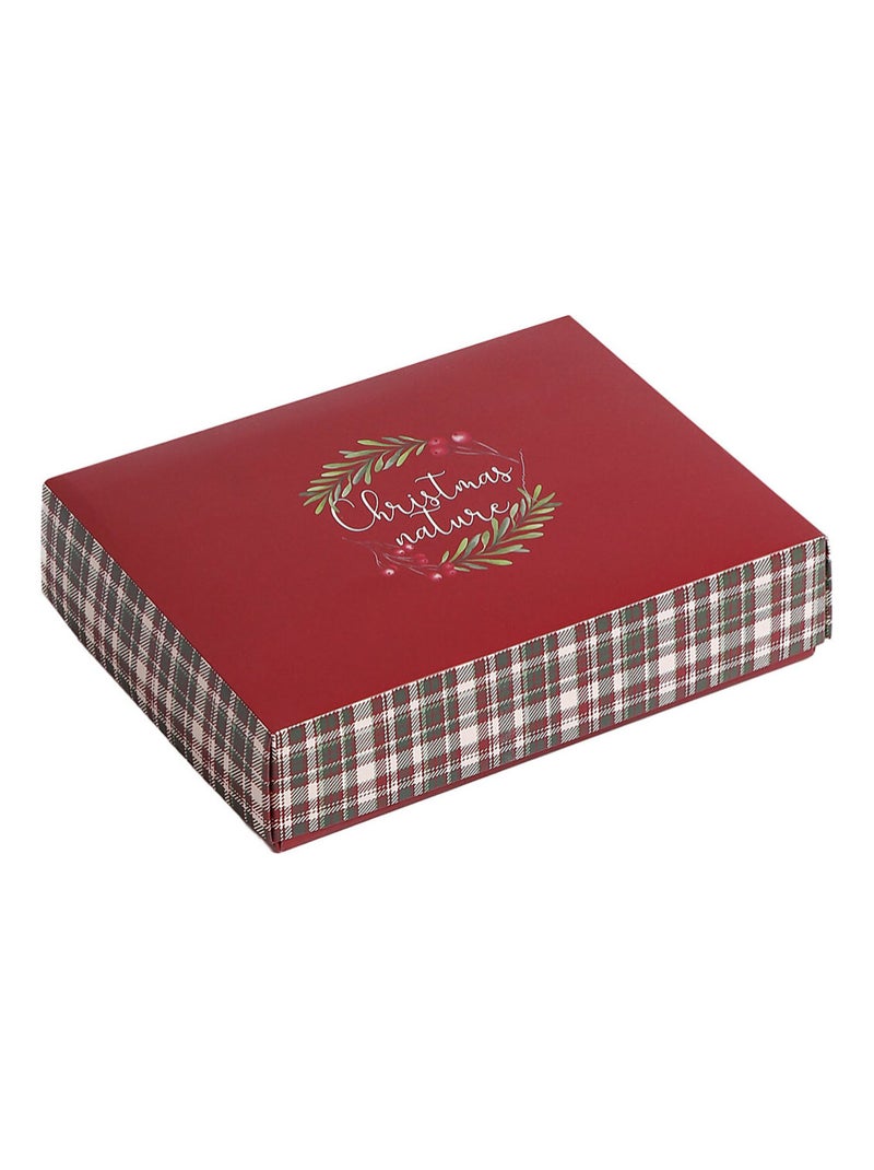 ADMAS CLASSIC Pijama Manga Larga Abierto Classic Christmas para Mujer Rojo - Kiabi