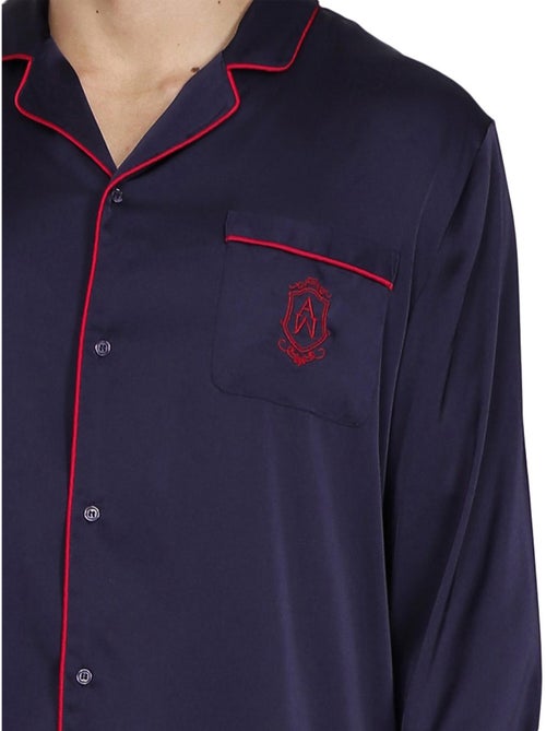 ADMAS CLASSIC Pijama Manga Larga Abierto Classic para Hombre - Kiabi ADMAS CLASSIC Pijama Manga Larga Abierto Classic para Hombre - Kiabi