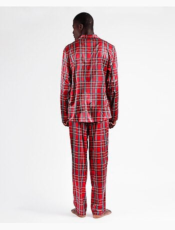 ADMAS CLASSIC Pijama Manga Larga Abierto Scottish Fashion para Hombre