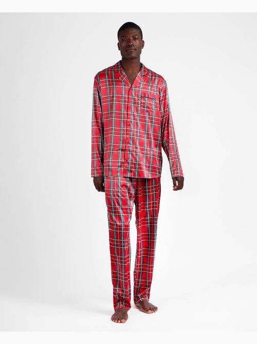 ADMAS CLASSIC Pijama Manga Larga Abierto Scottish Fashion para Hombre - Kiabi ADMAS CLASSIC Pijama Manga Larga Abierto Scottish Fashion para Hombre - Kiabi