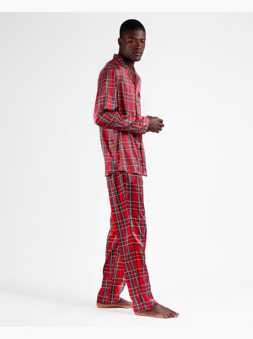 ADMAS CLASSIC Pijama Manga Larga Abierto Scottish Fashion para Hombre - Kiabi ADMAS CLASSIC Pijama Manga Larga Abierto Scottish Fashion para Hombre - Kiabi