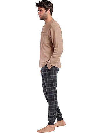 ADMAS CLASSIC Pijama Manga Larga Cinnamon para Hombre
