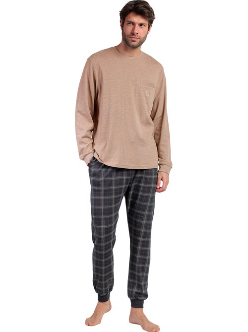 ADMAS CLASSIC Pijama Manga Larga Cinnamon para Hombre - Kiabi ADMAS CLASSIC Pijama Manga Larga Cinnamon para Hombre - Kiabi