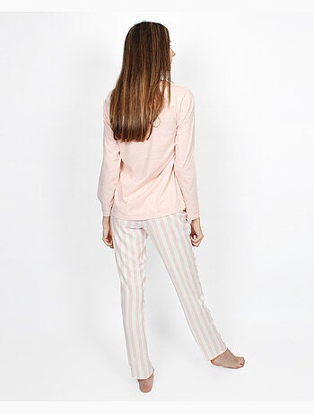 ADMAS CLASSIC Pijama Manga Larga Classic Stripes para Mujer