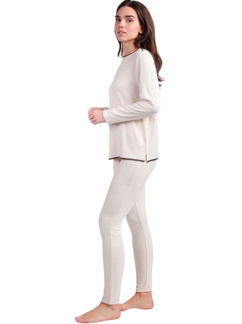 ADMAS CLASSIC Pijama Manga Larga Elegant At Home para Mujer - Kiabi ADMAS CLASSIC Pijama Manga Larga Elegant At Home para Mujer - Kiabi