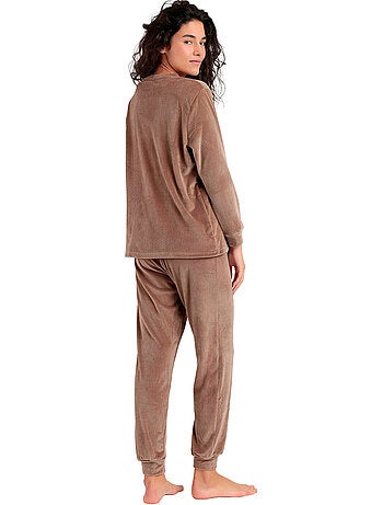 ADMAS CLASSIC Pijama Manga Larga Rayas Relax Home para Mujer