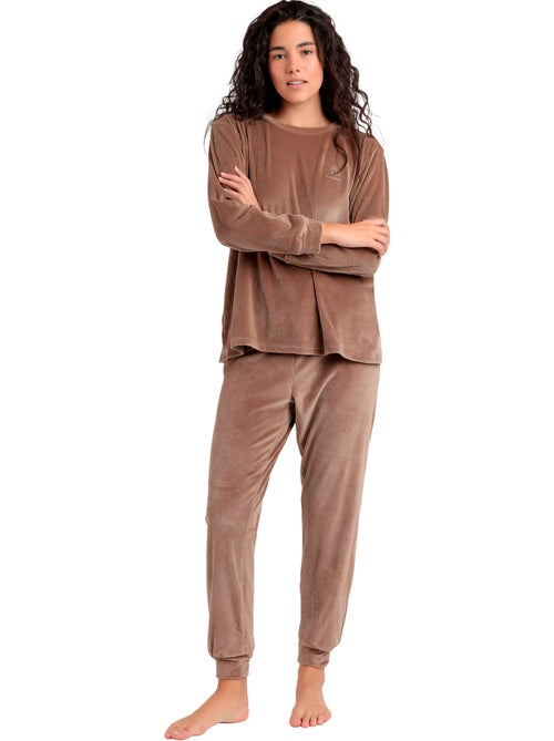 ADMAS CLASSIC Pijama Manga Larga Rayas Relax Home para Mujer - Kiabi ADMAS CLASSIC Pijama Manga Larga Rayas Relax Home para Mujer - Kiabi
