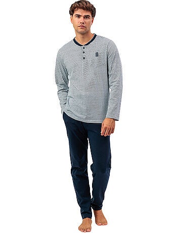ADMAS CLASSIC Pijama Manga Larga Society para Hombre