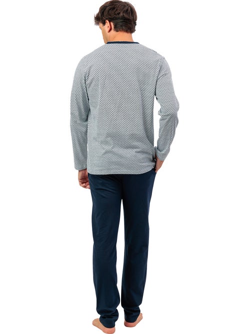 ADMAS CLASSIC Pijama Manga Larga Society para Hombre - Kiabi ADMAS CLASSIC Pijama Manga Larga Society para Hombre - Kiabi