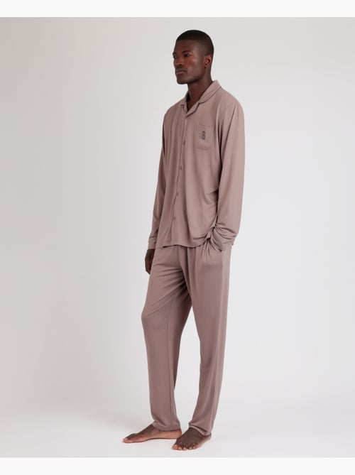 ADMAS CLASSIC Pijama Manga Larga Soft Sleep para Hombre - Kiabi ADMAS CLASSIC Pijama Manga Larga Soft Sleep para Hombre - Kiabi
