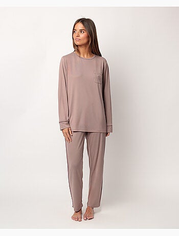 ADMAS CLASSIC Pijama Manga Larga Soft Sleep para Mujer